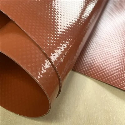 PVC Coated Brown Canvas Tarp